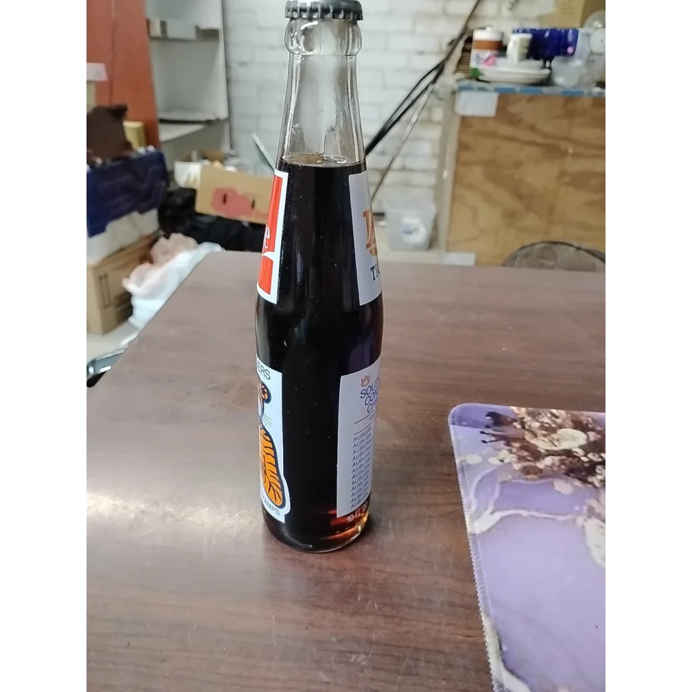 Vintage Coca Cola Auburn Tigers 1983 SEC Champions Unopened 10oz Coke Bottle